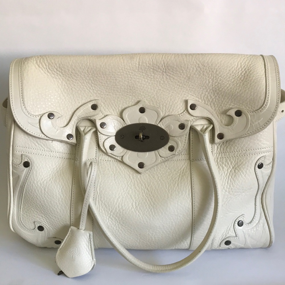 Mulberry tote, well-loved, reasonably priced